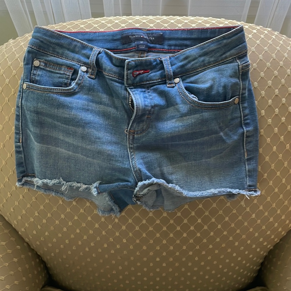 Girls jean shorts, Tommy Hilfiger